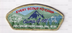 Patch Scan of EVERY SCOUT TO CAMP