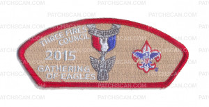 Patch Scan of Gathering of Eagles 2015 CSP (Red)