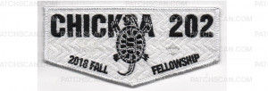 Patch Scan of 2018 Fall Fellowship White (PO 88138)