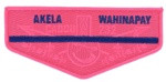 AKELA WAHINAPAY (Pink/Blue Striped) Caddo Area Council #584
