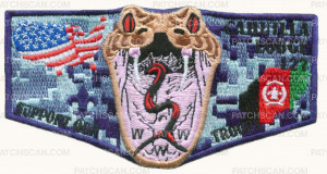 Patch Scan of Cahuilla Lodge 127 - Support our Troops