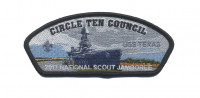 Circle Ten Council - 20174 National Jamboree - USS Texas  Circle Ten Council #571
