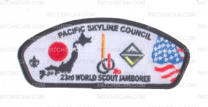 Patch Scan of K124489 - WR Venturing Crew - CSP (Pacific Skyline Council)