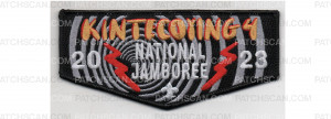 Patch Scan of 2023 Narional Jamboree Flap (PO 101051)