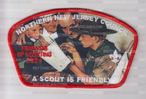Patch Scan of NNJC FOS  2021 A Scout is Friendly