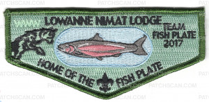 Patch Scan of P24271 2017 Lowanne Nimat Fish Plate Flap