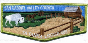 Patch Scan of San Gabriel Valley Holcomb Valley - Ta Tanka Lodge