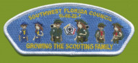 Growing the Scouting Family CSP Staff  (White Border) Southwest Florida Council #88