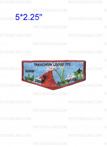 Patch Scan of Takachsin Lodge 173 NOAC 2024 "Contingent" (Flap)