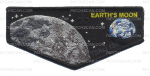 Patch Scan of Tsali 134 Earth's Moon Flap