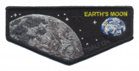 Tsali 134 Earth's Moon Flap Daniel Boone Council #414