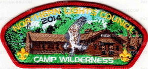 Patch Scan of 34286 - Northern Lights Council Camp Wilderness 2014 CSP
