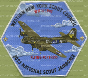 Patch Scan of 400502- Flying Fortress  2023 NSJ 