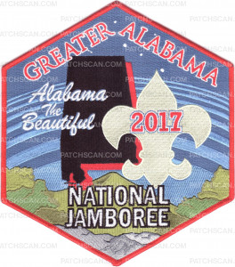 Patch Scan of Greater Alabama Area Council - Jamboree Center