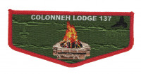 Colonneh Lodge 137 (Campfire)Red Border Sam Houston Area Council #576