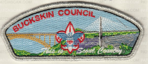 Patch Scan of Buckskin Council Scout Country CSP 