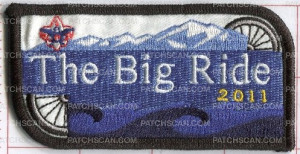 Patch Scan of X148674A The Big Ride 2011