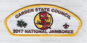 Patch Scan of 2017 National Jamboree Dragon with Fork CSP