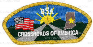 Patch Scan of CROSSROADS OF AMERICA CSP