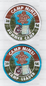 Patch Scan of Camp Minsi 2014 Camp patch