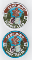 Camp Minsi 2014 Camp patch Minsi Trails Council #502