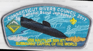 Patch Scan of CRC National Jamboree 2017 Nautilus #56