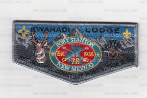 Patch Scan of Kwahadi Lodge OA Flap Section W6E Conclave Host Lodge 2020