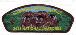 Patch Scan of Mississippi Valley Council 2023 National Jamboree
