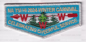 Patch Scan of NA TSI HI 2023 WINTER CARNIVAL CELEBRATING CHEERFUL SERVICE