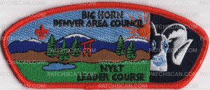 Patch Scan of BIG HORN NYLT CSP RED