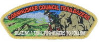 Cornhusker Council Trailblazer - CSP Gold Border Cornhusker Council #324