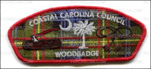 Patch Scan of Coastal Carolina Woodbadge red 