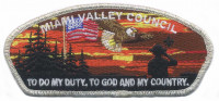 Miami Valley Council- To Do My Duty, To God and My Country- Metallic Miami Valley Council #444