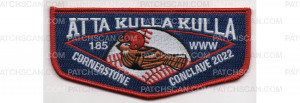 Patch Scan of Cornerstone Conclave Flap 2022 (PO 100094)