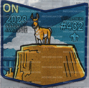 Patch Scan of 455366- 2023 National Jamboree Pocket 