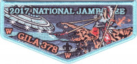 2017 National Jamboree Gila 378 KW1871 Yucca Council #573