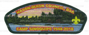 Patch Scan of Camp Sinoquipe 1948-2018 CPS (Lake)