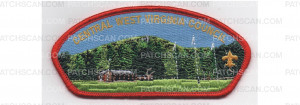 Patch Scan of Camp Mahonegon Commemorative CSP # 4 (PO 87278)