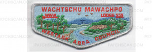 Patch Scan of Lodge Flap Grey Border (PO 87949)