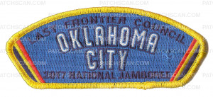 Patch Scan of Last Frontier Council 2017 National Jamboree Oklahoma City JSP KW1815