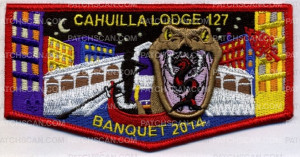 Patch Scan of Cahuilla Lodge 127 - Banquet