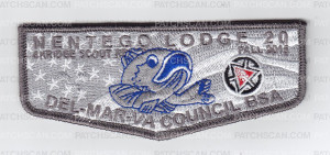 Patch Scan of Nentego Lodge Fall Flap 2015