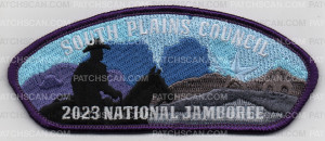 Patch Scan of SPC 2023 JAMBOREE COWBOY CSP PURPLE