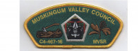 Muskingum Valley Wood Badge CSP(yellow border) Muskingum Valley Council #467