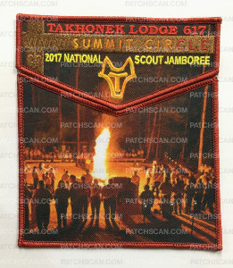 Patch Scan of Takhonek Lodge 2017 Nat Jamboree Set Pocket