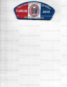 Patch Scan of Class of 2019 GTC Once an Eagle 