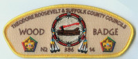 2014 TRC & SCC WOOD BADGE YELLOW Theodore Roosevelt Council #386