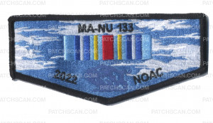 Patch Scan of Ma-Nu 133 2022 NOAC flap Global War