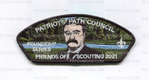 Patch Scan of Founders' Series FOS 2021 (Teddy Roosevelt) 