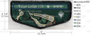 Patch Scan of GIDEON TULPE LODGE FLAP